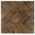 thumbnail image 4 of Table d'Appoint Carrée Lorenza en Bois Vieilli Brun, 4 of 8