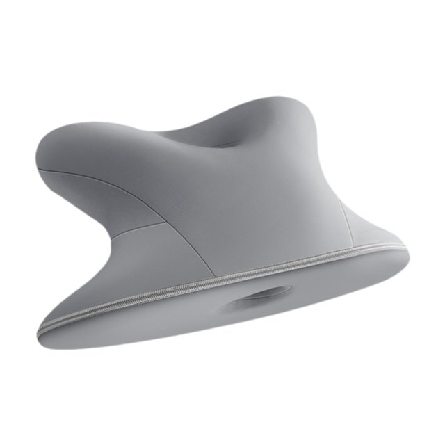 Lipstore Face Cradle Prone Down Sleeping Headrest Soft Face Down Pillow Gray