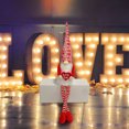 thumbnail image 4 of Muñecas del día de San Valentín Año Nuevo Diy Juguete sin rostro a rayas Decoraciones de Papá Noel Wmkox8yii gf7552, 4 of 9