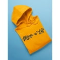 thumbnail image 3 of Music Is Life Hoodie Men -Smartprints Designs, Male Large, 3 of 4