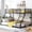 Black#2, variant on Twin Size Adjustable Bed Base, Twin Size Classic Car-Shaped Platform Bed with Wheels,Blue, Blue Bed Frames,Pine Platform Bed Frames, Furniture Bedroom Furniture Beds, Frames & Bases