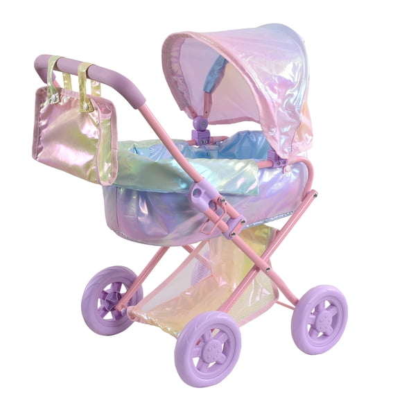 Cochecito Baby Doll Olivia's Little World iridiscente