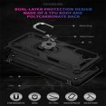 thumbnail image 2 of Jiahe Cover For Samsung Galaxy A13 5G 6.6 inch Case,Slim Shockproof Magnetic with Built-in 360 Degree Rotating Metal Ring Kickstand Dual Layer Protector Case Cover,Black, 2 of 8