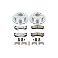thumbnail image 3 of PowerStop Rear Z36 Truck & Tow Carbon-Fiber Ceramic Brake Pad and Drilled and Slotted Rotor Kit Fits: CHEVROLET GMC Select Models K5190-36, 3 of 9
