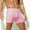 Pink, variant on Men's Checkerboard Underwear Elastic Waist Casual Underpants Solid Color Lightweight Performance Boxer Brief Underwear