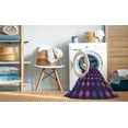 thumbnail image 2 of Ahgly Company Machine Washable Indoor Rectangle Transitional Purple Violet Purple Area Rugs, 2' x 3', 2 of 7