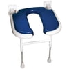 ARC DS4100-BU Deluxe Standard U-Shaped Seat without Back and Arms, Blue