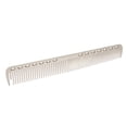 thumbnail image 2 of Professional Space Aluminum Anti-Static Hair Comb - Stainless Steel Beauty Tool in Silver, 2 of 8
