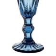 thumbnail image 4 of Juego de 6 Copas de Cristal Labrado VITTORI vintage Color Azul cobalto 170 ml, 4 of 5