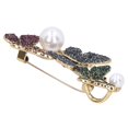 thumbnail image 5 of Brooch Pin Diamante Butterfly Pattern Lapel Pin Coat Badges Party Corsage AccessoriesColorful, 5 of 5