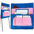 thumbnail image 6 of Polyester Classroom Chair Back Hanging Organizer Student Seat Pocket Storage Bag Rectangle Red 462x398x1mm, 6 of 9