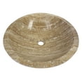 thumbnail image 4 of Eden Bath EB-S002BT-P Beige Travertine Sink Bowl, 4 of 7