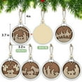 thumbnail image 3 of 3 PCS Christmas Nativity Scene Wooden Hanging Ornament, Beautifully Carved Nativity Commemorate for Fireplace Door Handle Decoration for Family, Friends, Christian, 3 of 6