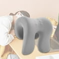 thumbnail image 1 of BELOVING Desk Sleeping Napping Pillow Removable Soft Office Chair Memory Neck Support Solid Light Gray, 1 of 10