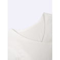 thumbnail image 5 of Women's Y2K Deep V Neck Cross Wrap Ruched Crop Tops Cap Sleeve Slim Fit Sexy Going Out Tank Tops, 5 of 6