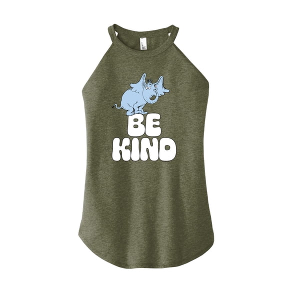 Horton Hears a Who - Be Kind  - Juniors High Neck Tank Top
