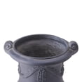 thumbnail image 4 of Christopher Knight Home MGO Flower Urn Planter with Scroll Handles, Black Finish, 4 of 10