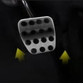 thumbnail image 4 of Car Accessories Brake Clutch Pedal Pad Covers for Mercedes W124 W202 W203 W140 W208 W210 W211 W220 R170 R171 R-Class MT, 4 of 5