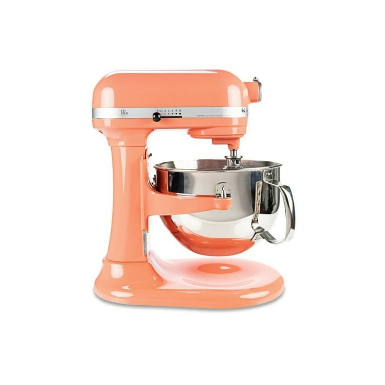 Kitchenaid Professional 600 Stand Mixer 6 quart, Bird of Paradise (Renewed)