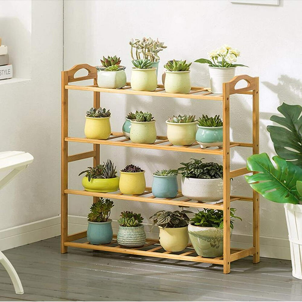 Magshion Shelf Rack Bathroom Kitchen Storage Shelf Plant