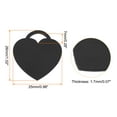 thumbnail image 2 of Uxcell Metal Blank Tags Stamping, 1.02"x0.98" Black Blank Dog Tags DIY Engraving Blank Tags Pack of 5, 2 of 6