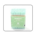 thumbnail image 2 of Walbest 100Pcs/200Pcs Bamboo Cotton Swabs, Double Thread Head Disposable Ear Cleaning Cotton Swab Buds Women Makeup Tool, 2 of 7