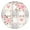 18.55, variant on Fitted Round Tablecloth with Allover Floral Print, Elastic Border for Snug Fit, Water-Resistant and Easy Clean, Fits 44-52 Inch Table