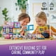 thumbnail image 2 of LEGO Friends Main Street Building 41704; Building Kit Birthday Gift for Kids Aged 8+ with 8Â Characters and 4 Animal Figures for Hours of Imaginative Role Play (1,682 Pieces) LEGO -, 2 of 5