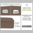 thumbnail image 7 of 810 TC Pale Brown Full Size Sheet Sets By Cooling Planet, 7 of 7