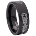 thumbnail image 6 of Celtic Dog Style 1 Tungsten Carbide Ring, 6 of 9