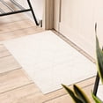 thumbnail image 3 of Luxe Weavers Moroccan Diamond Ivory 2x3 Area Rug, 3 of 8