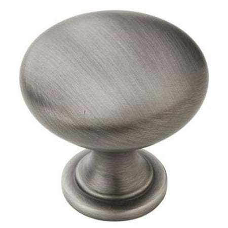 Fb Flat Black Accessories - Amerock A53005 FB Knob 1-0.25 in. Flat Black