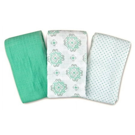 SwaddleMe Muslin Blanket 3 Pack - Ornate Geo