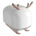 thumbnail image 1 of Shisuyan Facial Tissue Box Tissue Box White Abs 1Set, 1 of 8