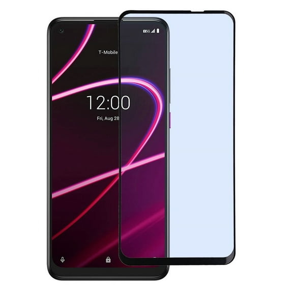 GSA Full Glue Tempered Glass Screen Protector for T-Mobile REVVL 5G, T790 (6.53")- Black Frame