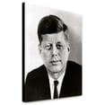thumbnail image 1 of Canvas Print: President John F. Kennedy, Head-And-Shoulders Portrait, Facing, 1 of 3