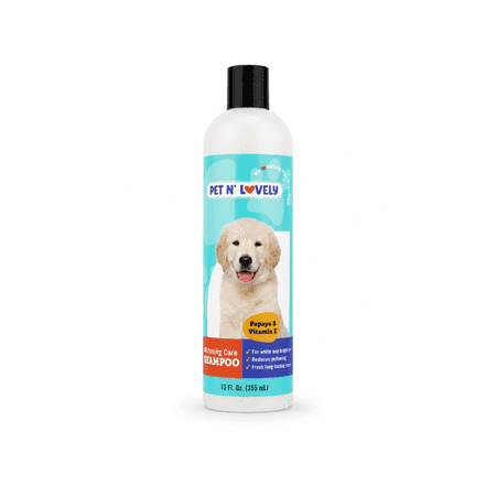 Pet N' Lovely Whitening Care Shampoo, 12 fl oz