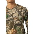thumbnail image 3 of Realtree Men’s Long Sleeve  Hunting Cotton Shirt, Advantage Classic Camo, Relaxed Fit, Size S- 5X, 3 of 7