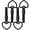 Black, variant on 4Pcs Light Pink Heart Shaped Car Handle Straps – Nylon & Durable Plastic | Stable Car Interior Decor Drift Charm, Rear Bumper Warning Ring, Also Suitable for Subway & Bus Interior Accessories