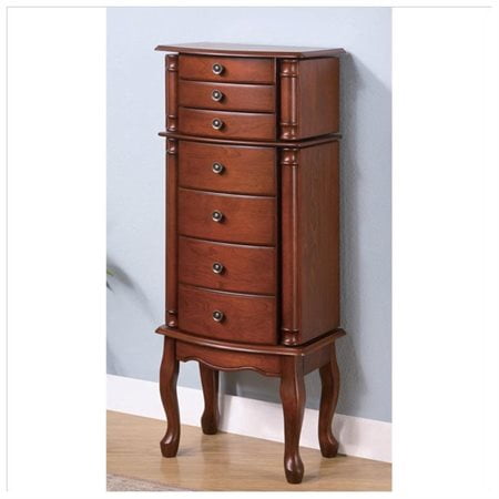 Coaster Company Jewelry Armoire, Warm Brown
