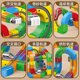 thumbnail image 3 of 2025 Hot Toys Magic Track Cube & New Klick Rail Electric Train Set, 51/81 PCS Flexible Race Track, Gravity-Defying 3D STEM Learning Toy for Kids, 3 of 5