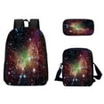 thumbnail image 1 of Agiferg 3D Sky Pattern School Bag Breathable Travel Outdoor Multifunctional Bag 3PC, 1 of 1