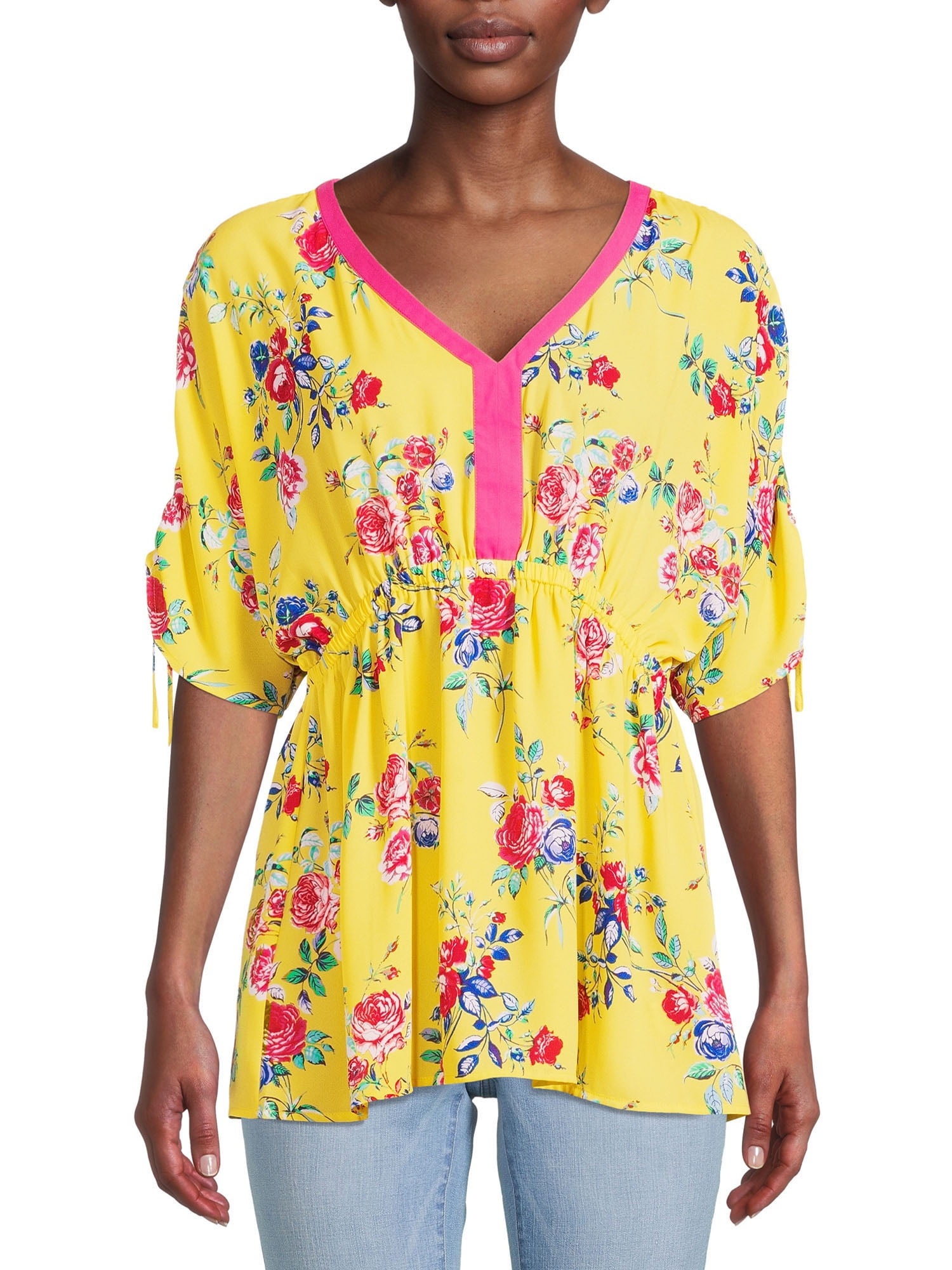 The Pioneer Woman Dolman Sleeve Blouse, Womens