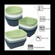 thumbnail image 2 of Revestimientos Reutilizables para Cupcakes, 36 Piezas de Separadores de Fiambrera de Silicona, Moldes para Muffins de Silicona Antiadherentes de Calidad Alimentaria, Caja Bento, 2 of 7