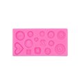thumbnail image 1 of Wosthever Molde de silicona con forma de botón, y elegante, 14 rejillas de repuesto para pastel, molde de arcilla para Chocolate, accesorios para Herramientas y accesorios para hornear Wosthever HA080977-00, 1 of 6