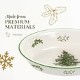 thumbnail image 4 of Spode Christmas Tree Oval Rim Dish (12.5" x 8.75") Festive Deep Baking Pan for Serving Vegetables, Roast Dinner, Casseroles - Fine Porcelain, Microwave, Freezer, Dishwasher Safe, 4 of 7