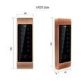 thumbnail image 4 of Touch Keypad  Support One Touch Entry Office Access Waterproof Access Wiegand 13.56Mhz Card Reader, 4 of 5