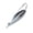 Silver-72mm, variant on Weedless Spoon Fishing lure Hard Baits Fishing Flutters Spoon Metal Lure Crankbait For Smooth Casting And Hooking