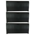 thumbnail image 1 of Suncast 99 Gallon Deck Garden Garage Home Wicker Resin Pool Box, Mocha (3 Pack), 1 of 8