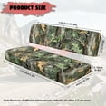 thumbnail image 7 of Uorisanigo UTV Seat Covers for Kawasaki Mule 3020 2003 2002 2001, Green Camo Hunting Forest Mule Seat Cover Protector Polyester Material Outdoor UV Protection Decoration for All Seasons, 7 of 7